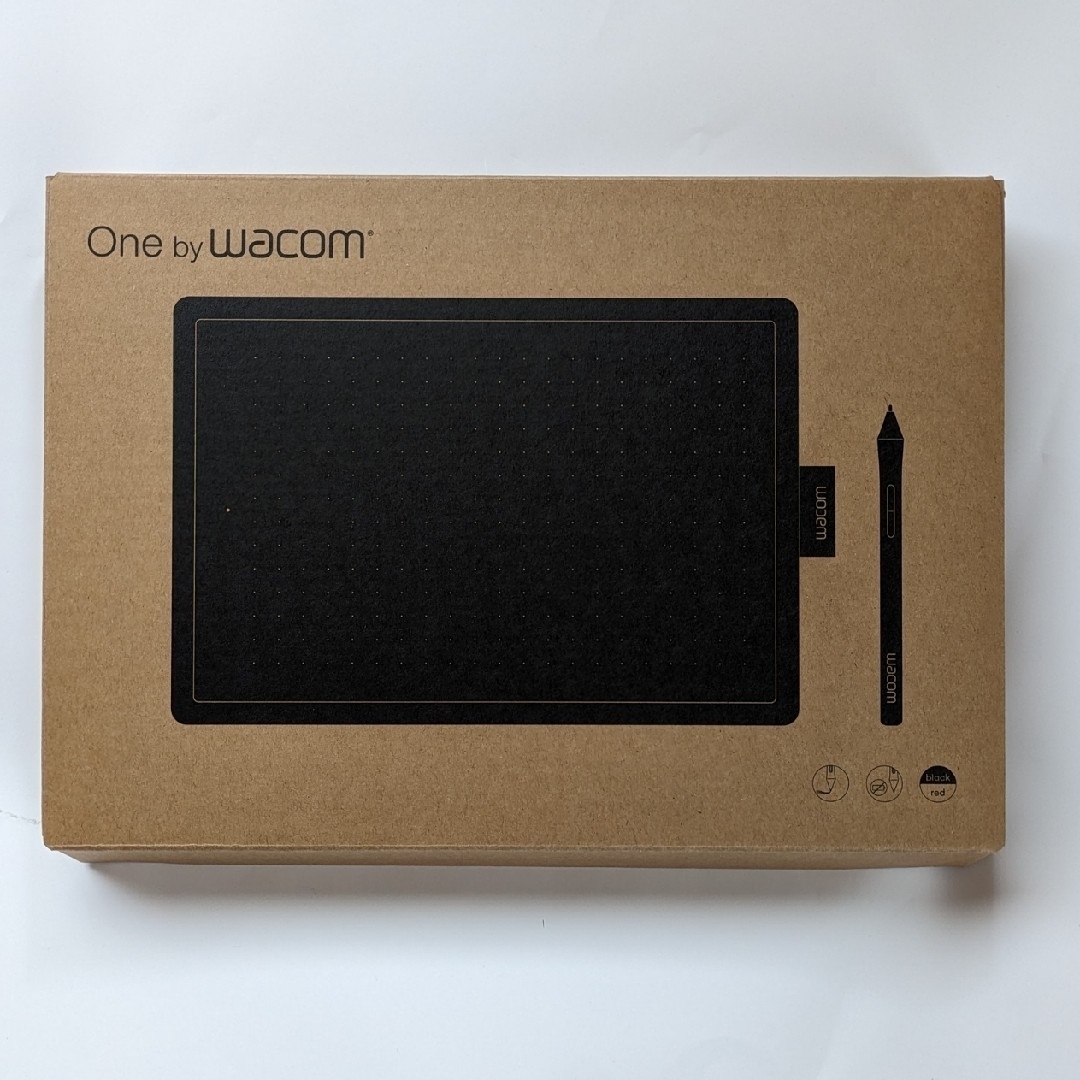 Wacom(ワコム)のワコムペンタブレット One by WACOM CTL-672 Mサイズ 板タブ スマホ/家電/カメラのPC/タブレット(PC周辺機器)の商品写真