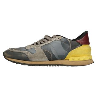 ヴァレンティノガラヴァーニ(valentino garavani)のVALENTINO GARAVANI ヴァレンチノガラヴァーニ ROCK RUNNER TRAINER ロックランナー カモフラージュ ローカットスニーカー マルチ(スニーカー)