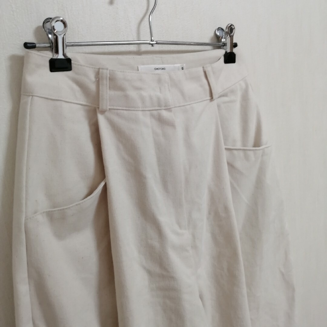 OHOTORO(オオトロ)の<ohotoro> Brushed Horizon Pants Ivory　S レディースのパンツ(カジュアルパンツ)の商品写真