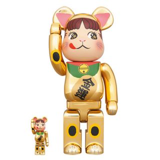 ベアブリック(BE@RBRICK)のManeki Neko Peko-chan Gold Fortune Gold (その他)