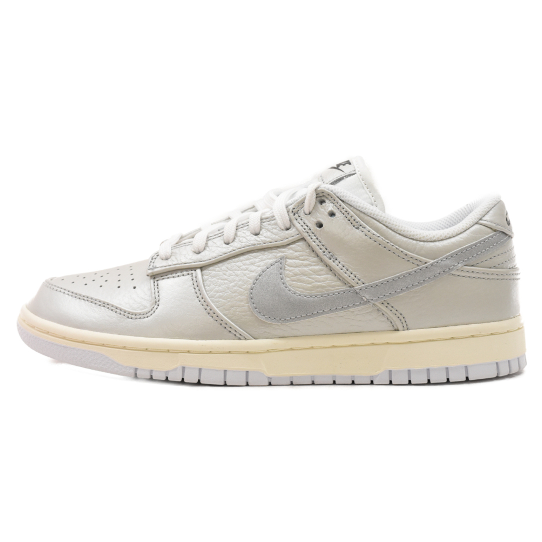 NIKE(ナイキ)のNIKE ナイキ DUNK LOW SE METALLIC SILVER ダンク ロー メタリックシルバー ローカットスニーカー US8.5/26.5cm グレー/シルバー DX3197-095 メンズの靴/シューズ(スニーカー)の商品写真