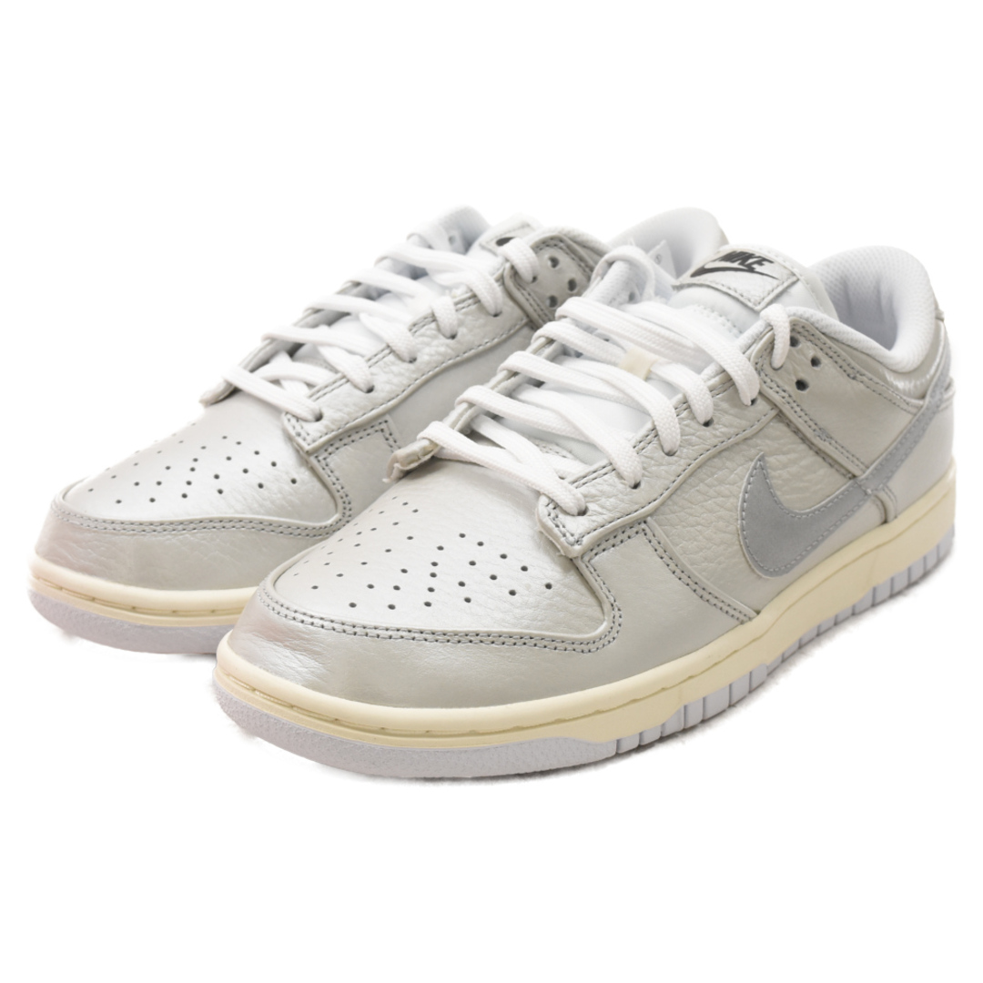 NIKE(ナイキ)のNIKE ナイキ DUNK LOW SE METALLIC SILVER ダンク ロー メタリックシルバー ローカットスニーカー US8.5/26.5cm グレー/シルバー DX3197-095 メンズの靴/シューズ(スニーカー)の商品写真