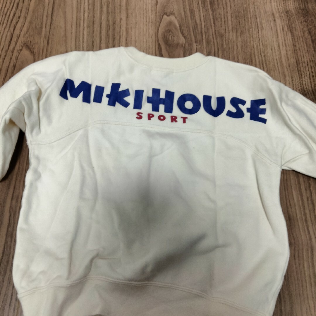 mikihouse(ミキハウス)のミキハウストレーナー キッズ/ベビー/マタニティのキッズ服男の子用(90cm~)(その他)の商品写真