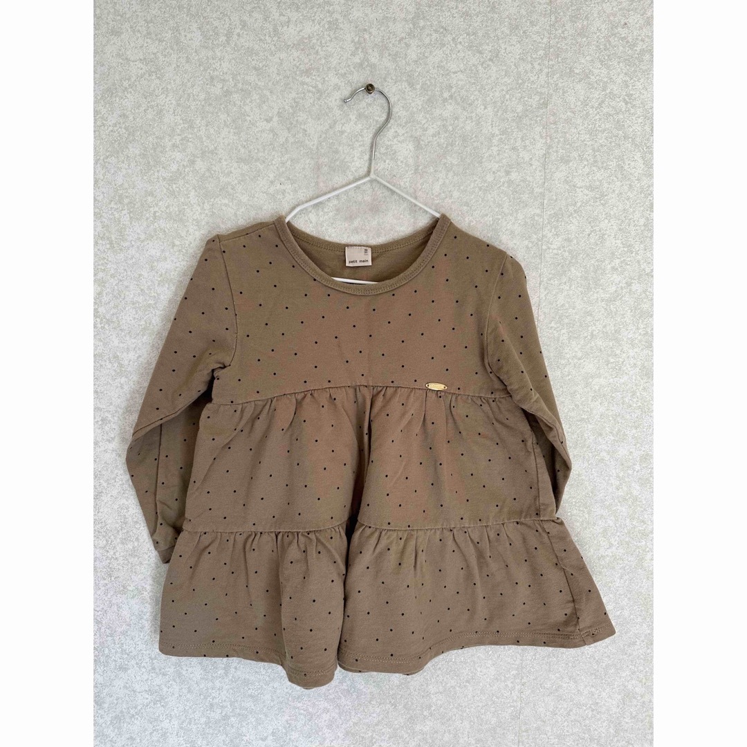 petit main(プティマイン)のpetit main★トップス キッズ/ベビー/マタニティのキッズ服女の子用(90cm~)(Tシャツ/カットソー)の商品写真