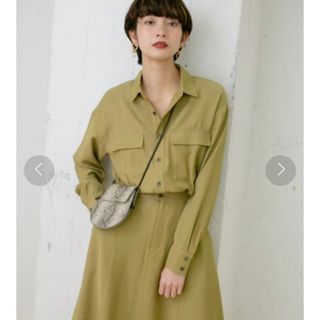 KBF - KBF ドッキングフレアワンピース ¥9,350