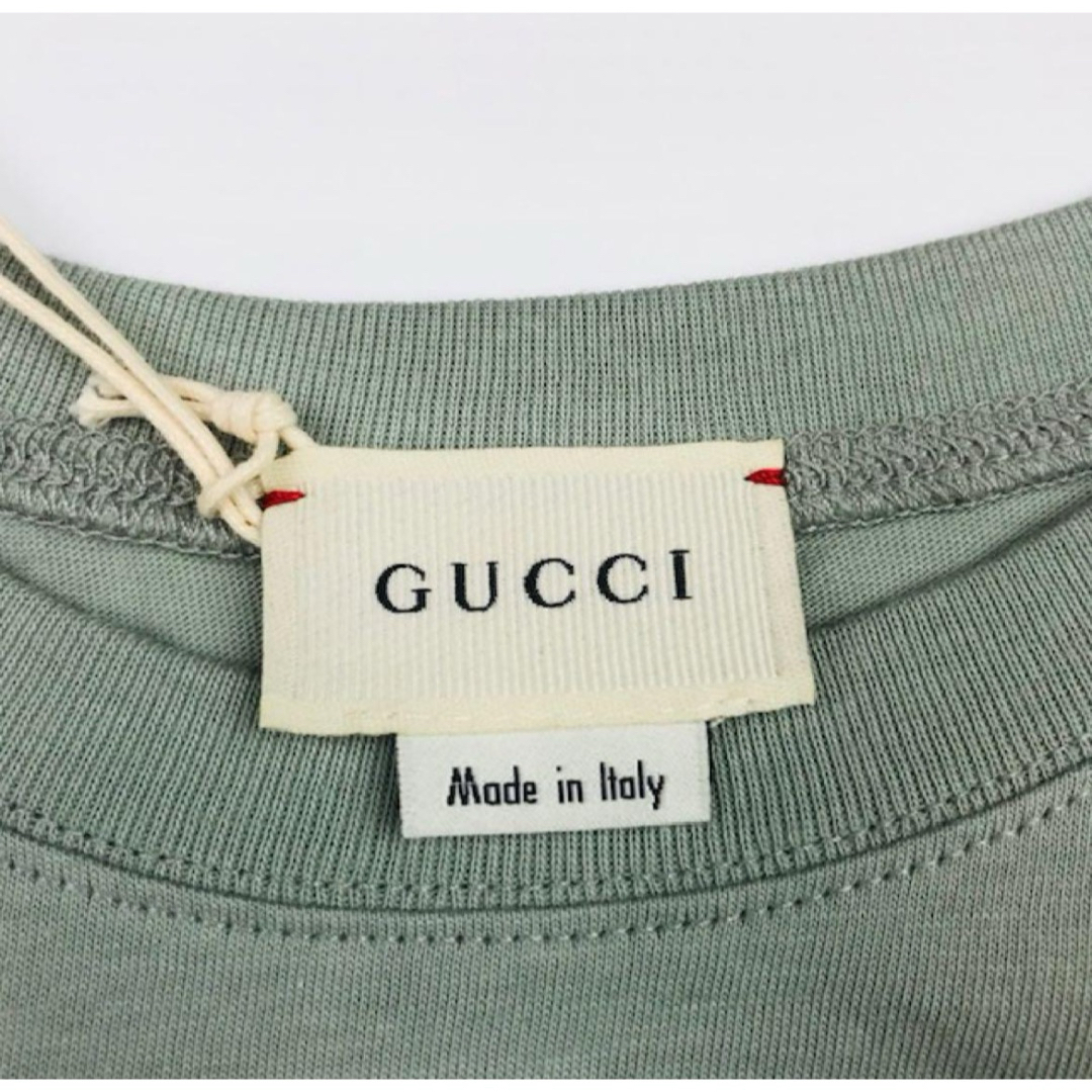 Gucci(グッチ)の新品同様★GUCCI・キッズ アニマル ロゴプリント Tシャツ6(120/60) キッズ/ベビー/マタニティのキッズ服男の子用(90cm~)(Tシャツ/カットソー)の商品写真