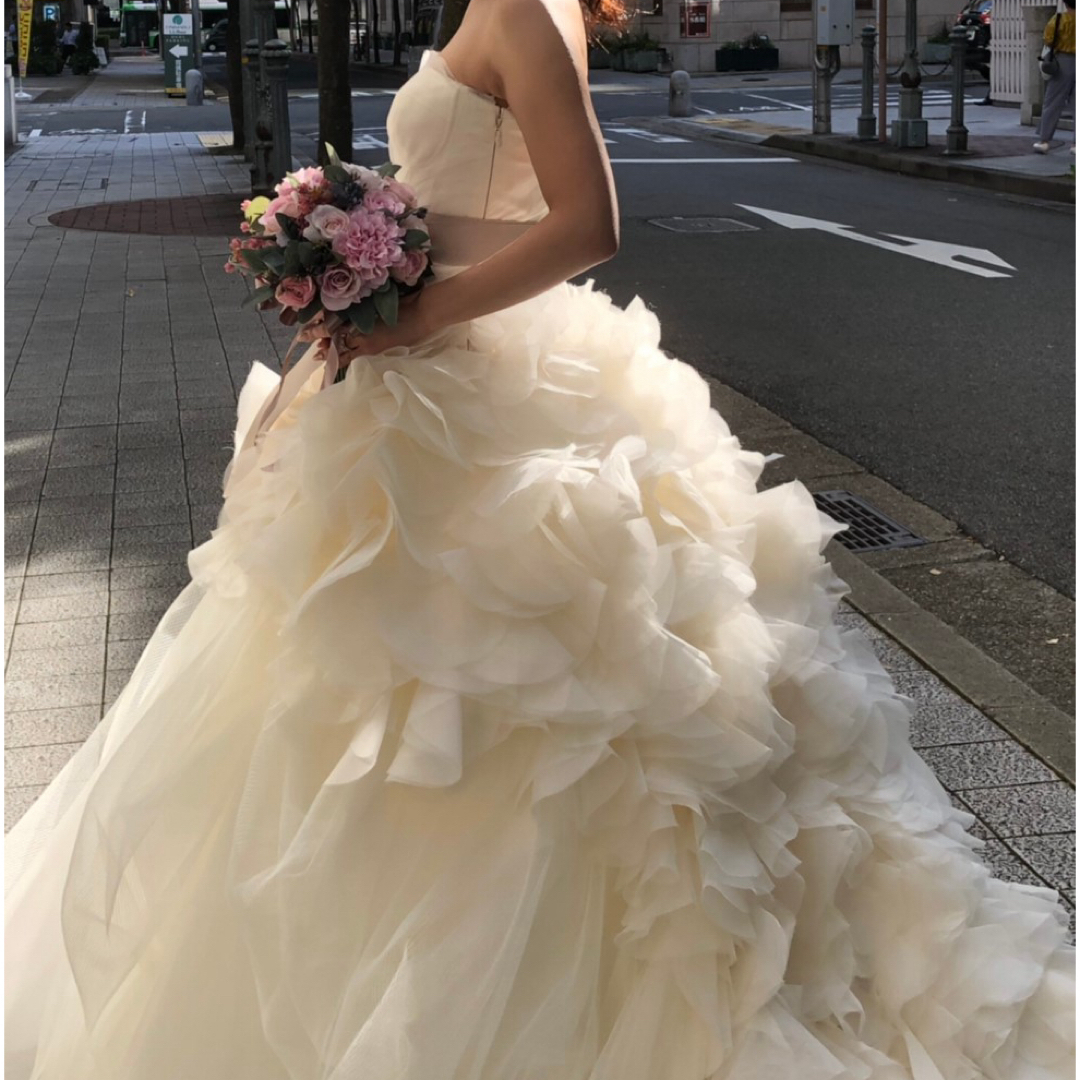 Vera Wang(ヴェラウォン)のVerawang♡Hayley US4 レディースのフォーマル/ドレス(ウェディングドレス)の商品写真