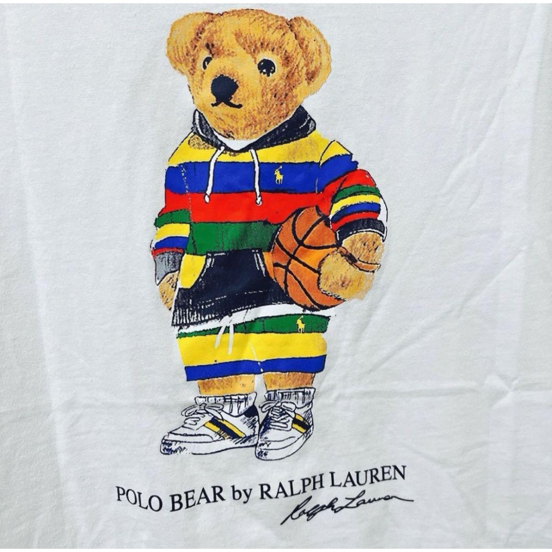 POLO RALPH LAUREN(ポロラルフローレン)の【新品タグなし】POLO Ralph Lauren  ポロベア ボーイズ XL レディースのトップス(Tシャツ(半袖/袖なし))の商品写真
