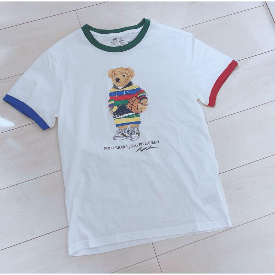 POLO RALPH LAUREN(ポロラルフローレン)の【新品タグなし】POLO Ralph Lauren  ポロベア ボーイズ XL レディースのトップス(Tシャツ(半袖/袖なし))の商品写真