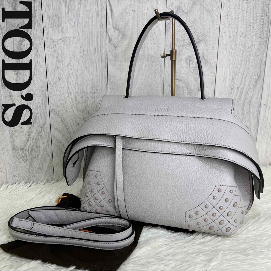 TOD'S - 人気アイテム♡トッズ レザー 2way ショルダーバッグ TOD'S - 人気アイテム♡トッズ レザー 2way ショルダーバッグ