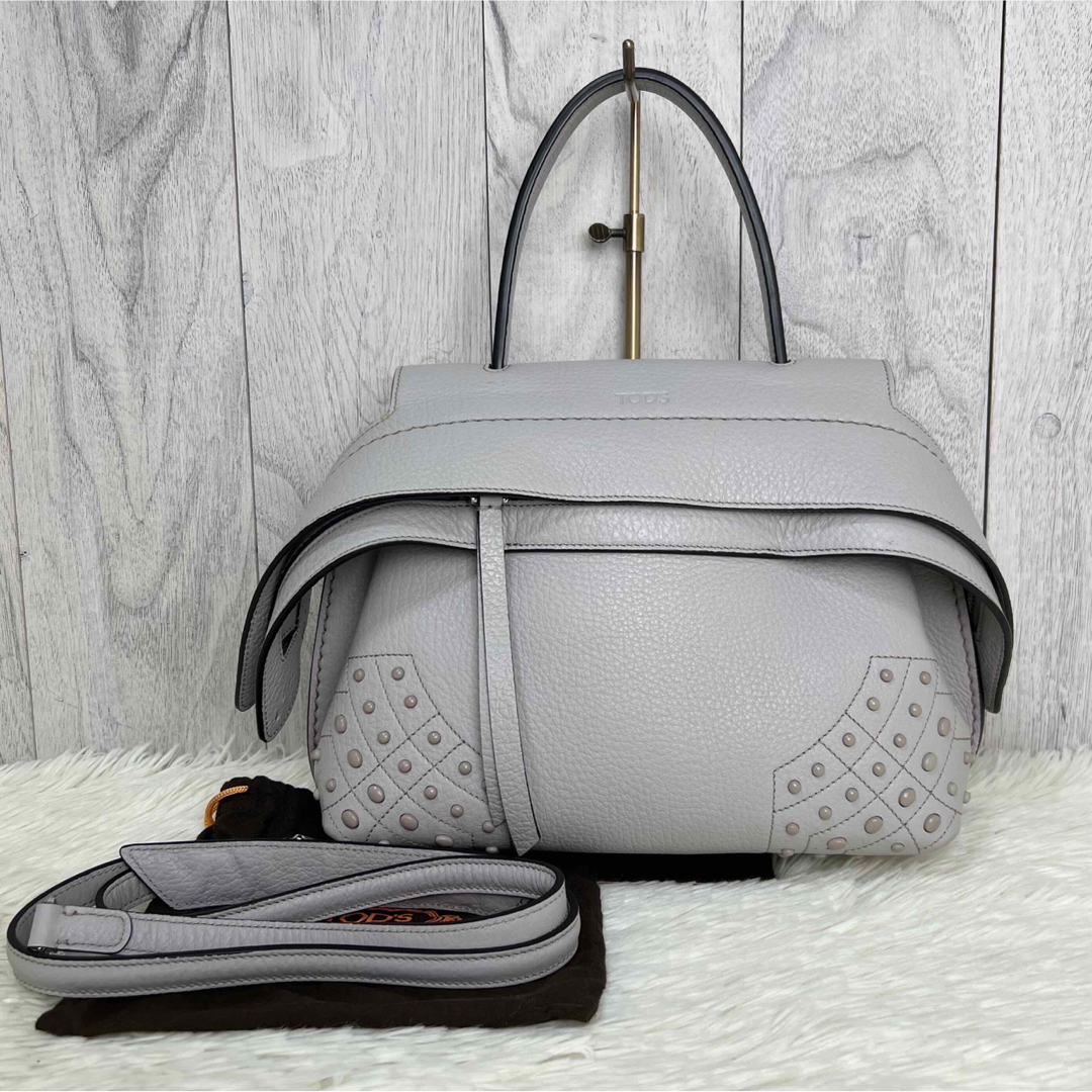 TOD'S - 人気アイテム♡トッズ レザー 2way ショルダーバッグ TOD'S - 人気アイテム♡トッズ レザー 2way ショルダーバッグ