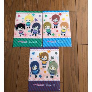 ラブライブ　μ's  ミニクリアファイルセット(クリアファイル)