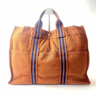 エルメス(Hermes)のエルメス HERMES フールトゥ MM トートバッグ A4 キャンバス(トートバッグ)