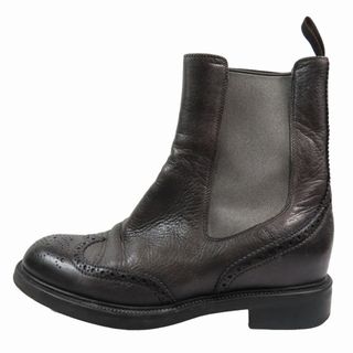 サントーニ(Santoni)のサントーニ SANTONI サイドゴア ショートブール ウィングチップ(ブーツ)