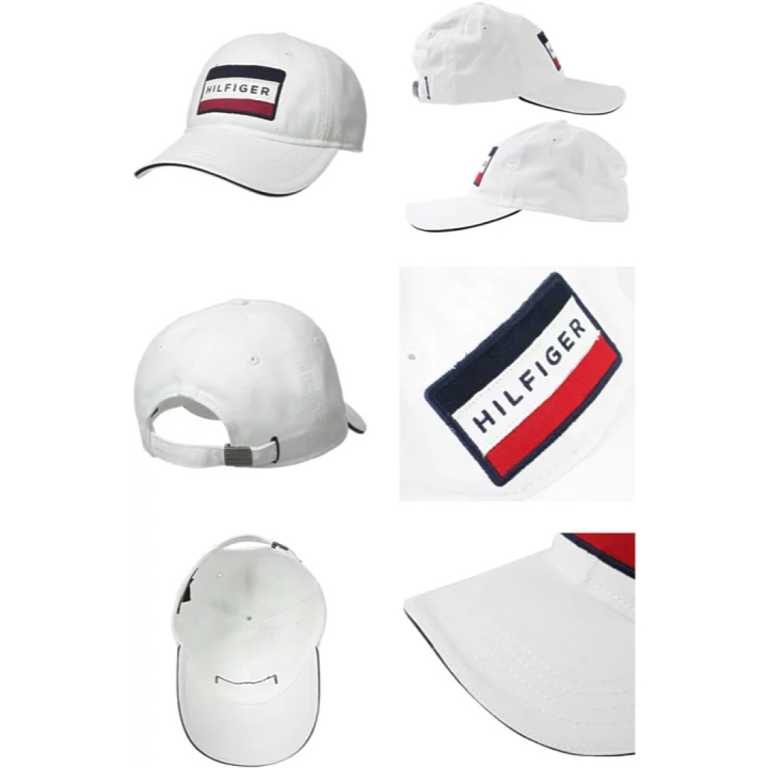 TOMMY HILFIGER - TOMMY HILFIGER ロゴキャップ ホワイト 白