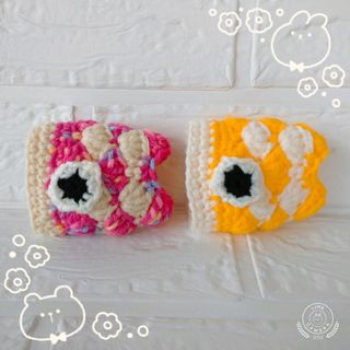 2個セット　鯉のぼり　アクリルたわし♡約７×８ｃｍ(その他)