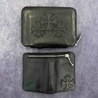 クロムハーツ(Chrome Hearts)の新品 クロムハーツ レザーウォレット WLT BBY BANK ROBBER(折り財布)