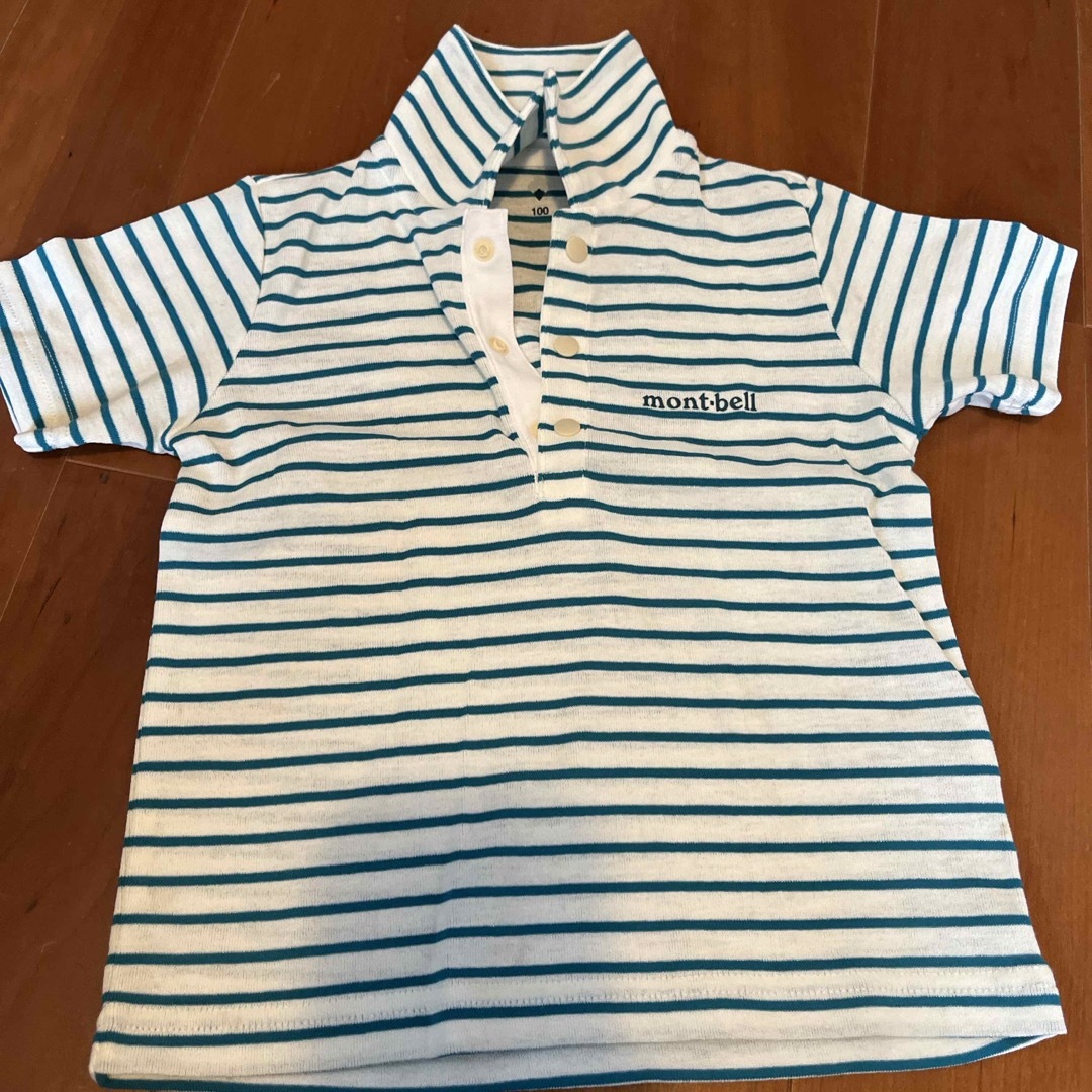 mont bell(モンベル)のキッズ　モンベル　夏服　サイズ100 キッズ/ベビー/マタニティのキッズ服男の子用(90cm~)(Tシャツ/カットソー)の商品写真