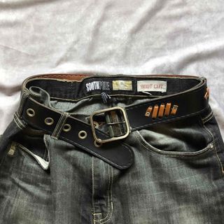 leather wrap around belt(ベルト)