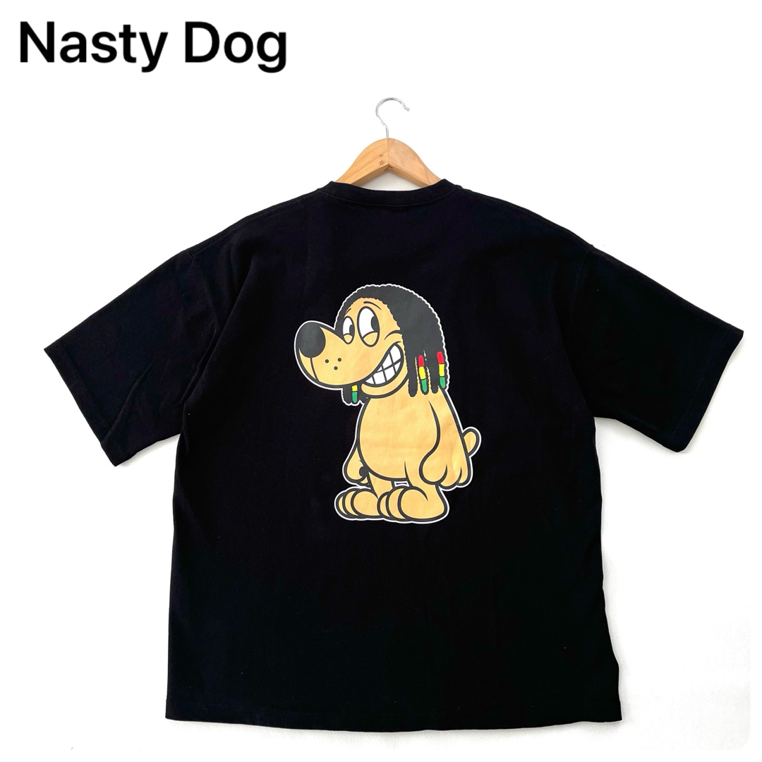 極美品✨Nasty Dog ナスティードッグ 半袖 Tシャツ MiniDog 黒の 極美品✨Nasty Dog ナスティードッグ 半袖 Tシャツ MiniDog 黒の