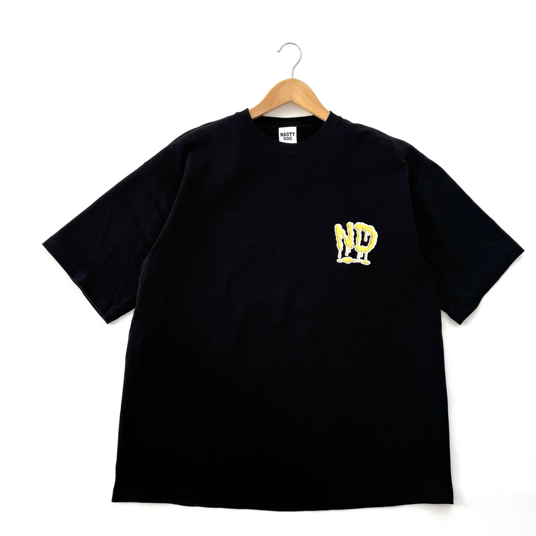 極美品✨Nasty Dog ナスティードッグ 半袖 Tシャツ MiniDog 黒の 極美品✨Nasty Dog ナスティードッグ 半袖 Tシャツ MiniDog 黒の