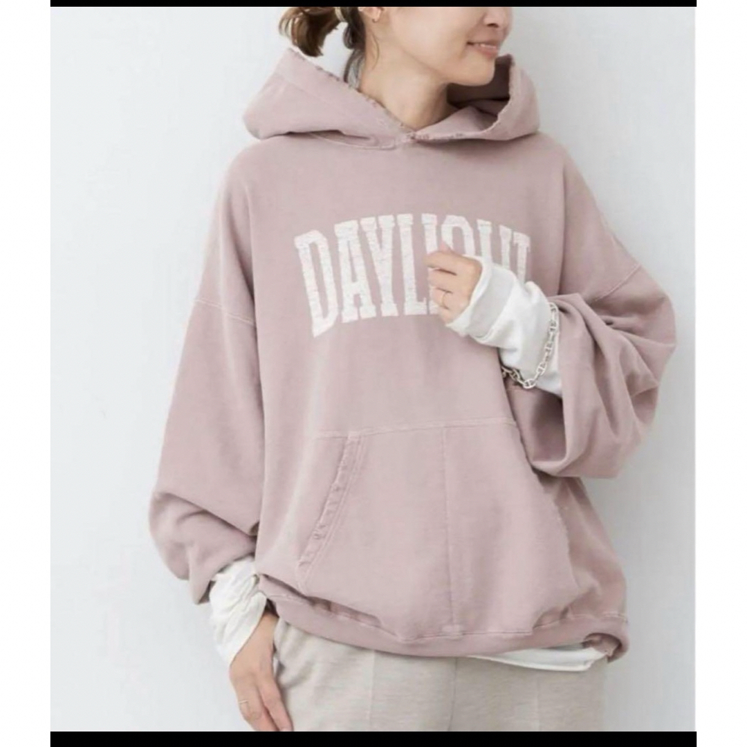 Deuxieme Classe Endear hood ピンク トップス Deuxieme Classe Endear hood ピンク トップス