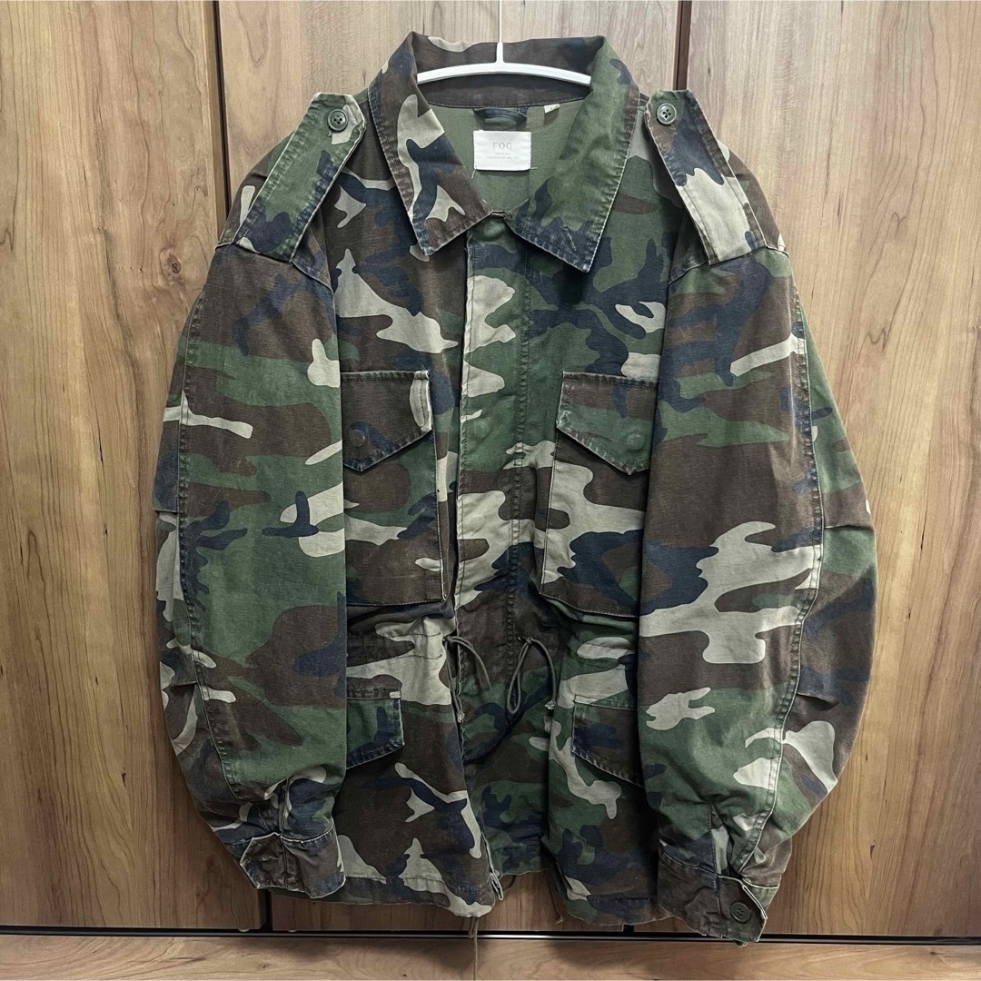 FOG Fear of God カモ カモフラ ミリタリー ジャケット L FOG Fear of God カモ カモフラ ミリタリー ジャケット L