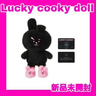 ビーティーイシビル(BT21)のBT21 Lucky COOKY blackedition doll ぬいぐるみ(アイドルグッズ)