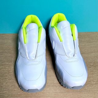 NIKE - 【美品】NIKE エアフォース1 07 ホワイト オレンジ パテント