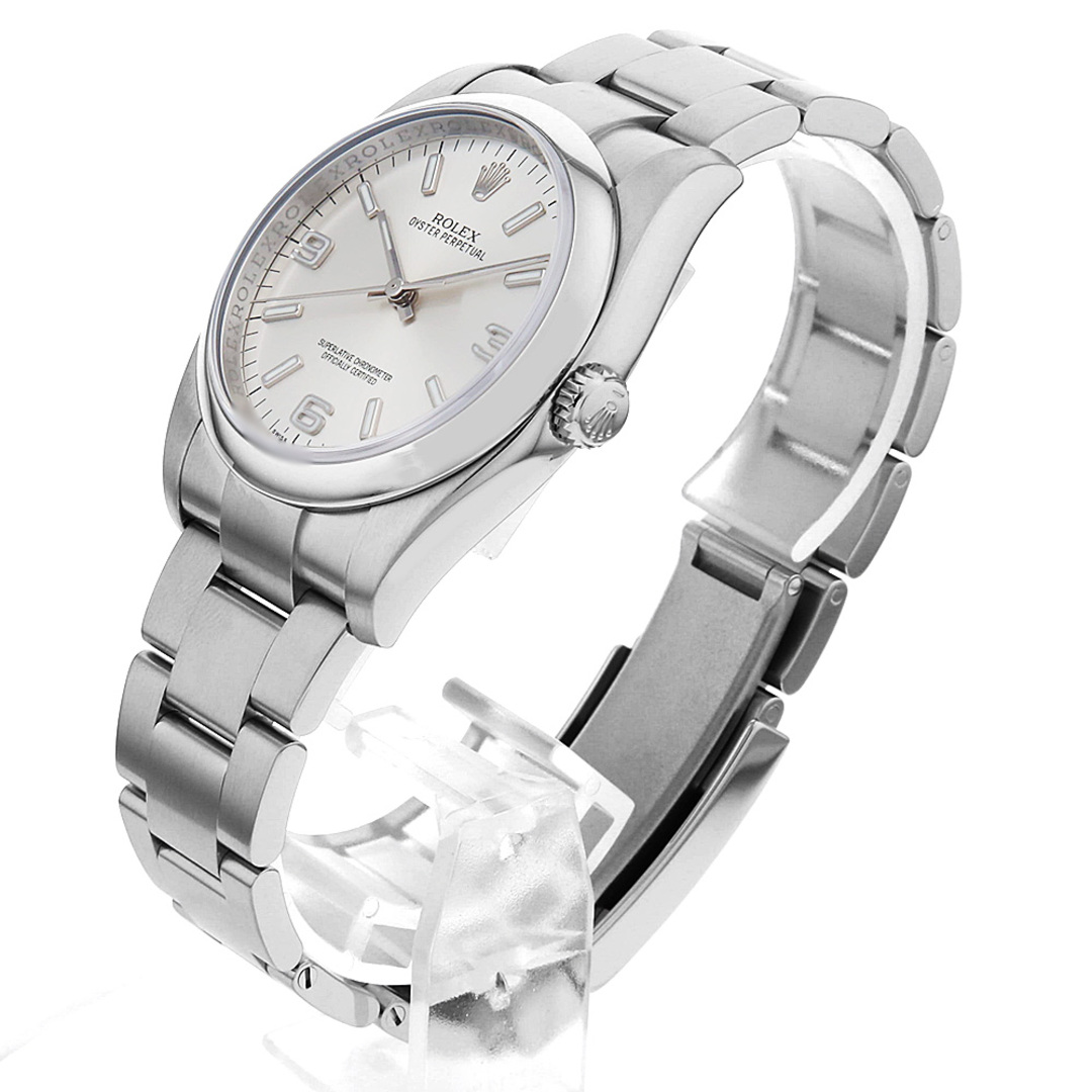 ROLEX(ロレックス)のロレックス オイスターパーペチュアル 116000 シルバー ランダム番 メンズ 中古 腕時計 メンズの時計(腕時計(アナログ))の商品写真