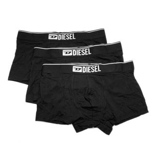 ディーゼル(DIESEL)のDIESEL ディーゼル ボクサーパンツ3枚セット　ブラック　Mサイズ(ボクサーパンツ)