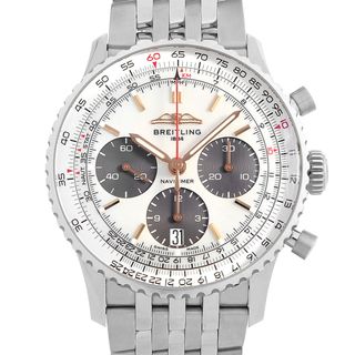 BREITLING - ブライトリング ナビタイマーB01 クロノグラフ 41 ジャパン・エディション AB0139211A1A1 メンズ 中古 腕時計