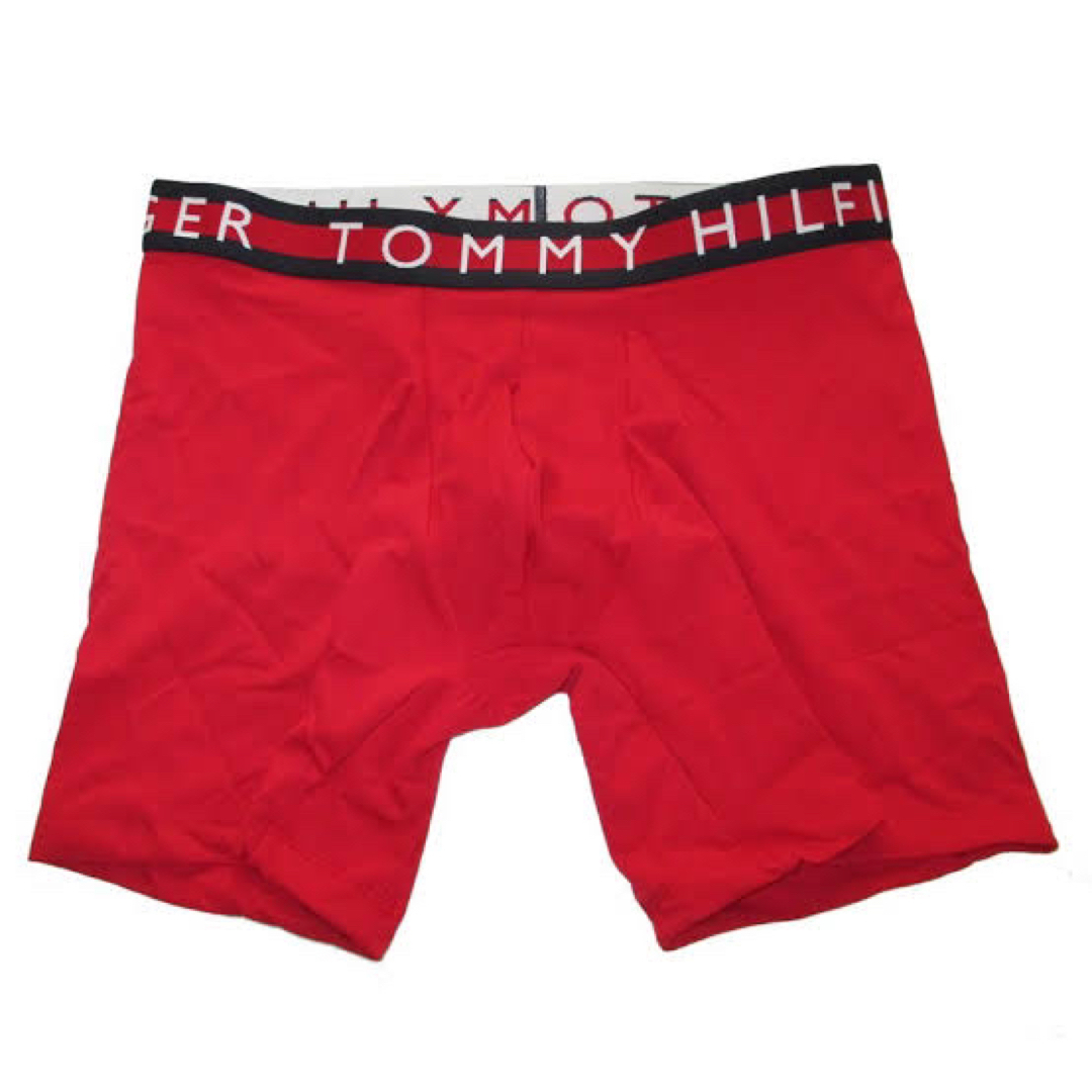 TOMMY HILFIGER(トミーヒルフィガー)のTOMMY HILFIGER トミーヒルフィガー ボクサーパンツ3枚セット　L メンズのアンダーウェア(ボクサーパンツ)の商品写真