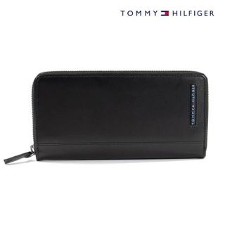 トミーヒルフィガー(TOMMY HILFIGER)のTommy Hilfiger トミーヒルフィガー　長財布　ロングウォレット　黒(長財布)