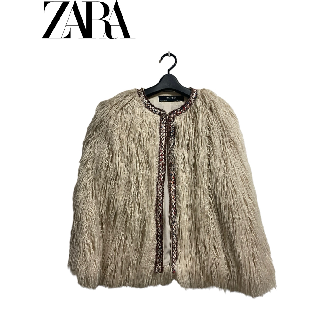 ZARA(ザラ)のZARA BASIC Collection ファージャケット レディースのジャケット/アウター(毛皮/ファーコート)の商品写真