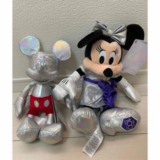 ディズニー(Disney)のミッキー　ミニー　ぬいぐるみセット(ぬいぐるみ)