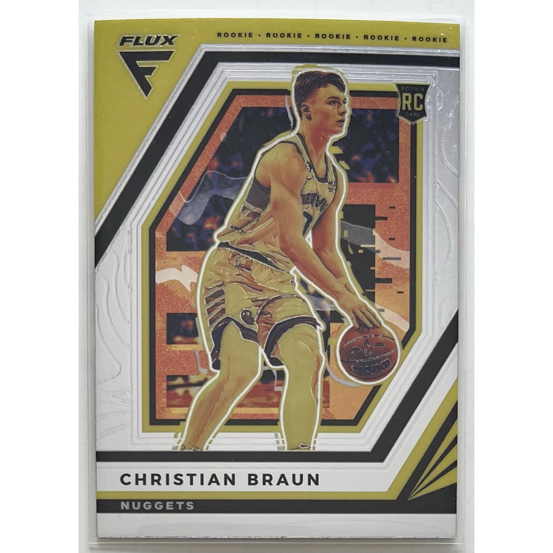 PANINI　FLUX　クリスチャン・ブラウン  Christian Braun エンタメ/ホビーのトレーディングカード(シングルカード)の商品写真