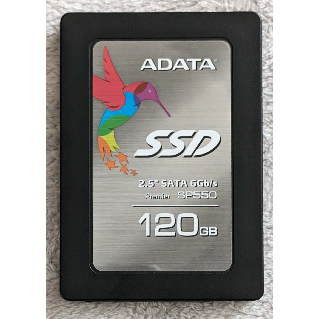 ADATA(アルダータ)のADATA SSD 120GB SATA USB3.0変換付き スマホ/家電/カメラのPC/タブレット(PC周辺機器)の商品写真