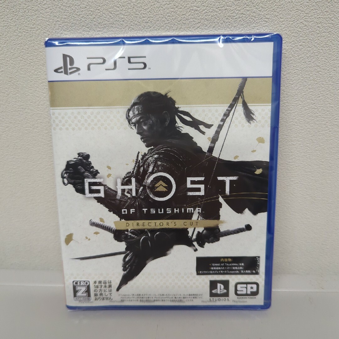 Ghost of Tsushima Director's Cut/新品未開封 エンタメ/ホビーのゲームソフト/ゲーム機本体(家庭用ゲームソフト)の商品写真