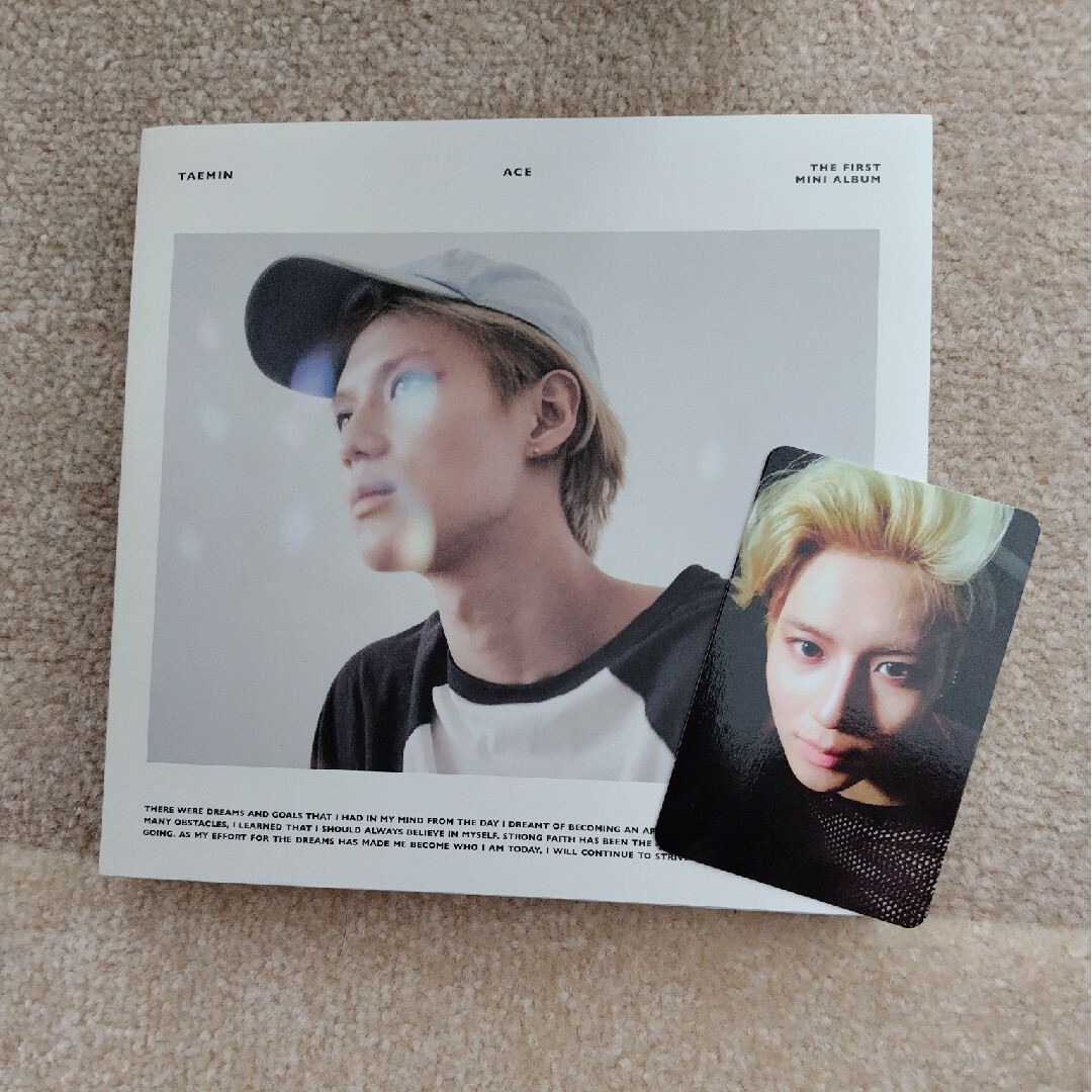 SHINee(シャイニー)のテミン　ACE CD エンタメ/ホビーのCD(K-POP/アジア)の商品写真