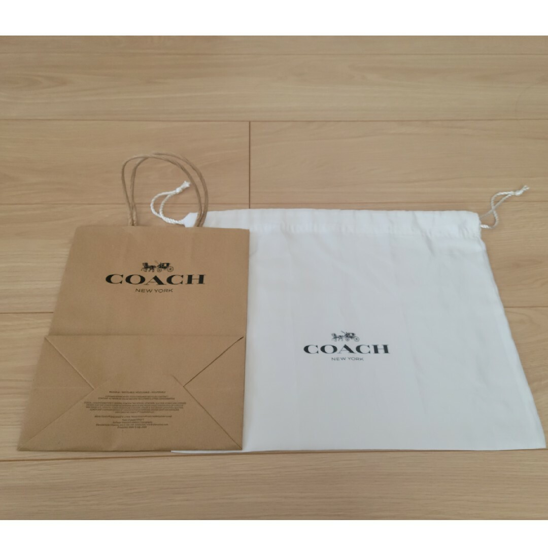 Coach 紙袋&巾着袋 インテリア/住まい/日用品の日用品/生活雑貨/旅行(その他)の商品写真