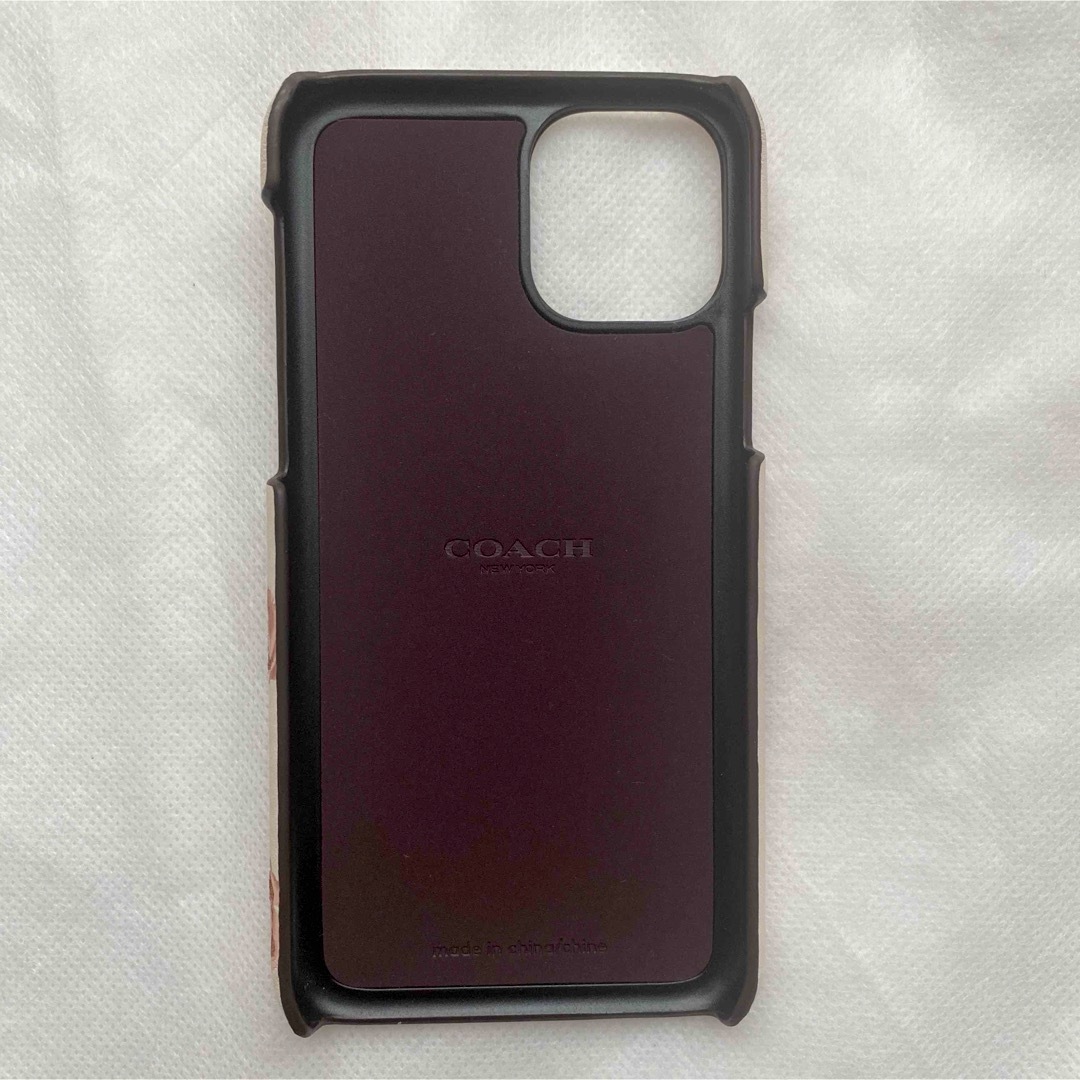 COACH(コーチ)のコーチ  iPhone 11 Pro スマホケース  ピンク スマホ/家電/カメラのスマホアクセサリー(iPhoneケース)の商品写真