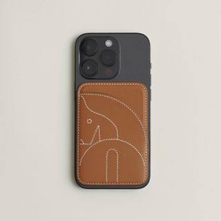 エルメス(Hermes)のHERMES スマホ用　カードケース(パスケース/IDカードホルダー)