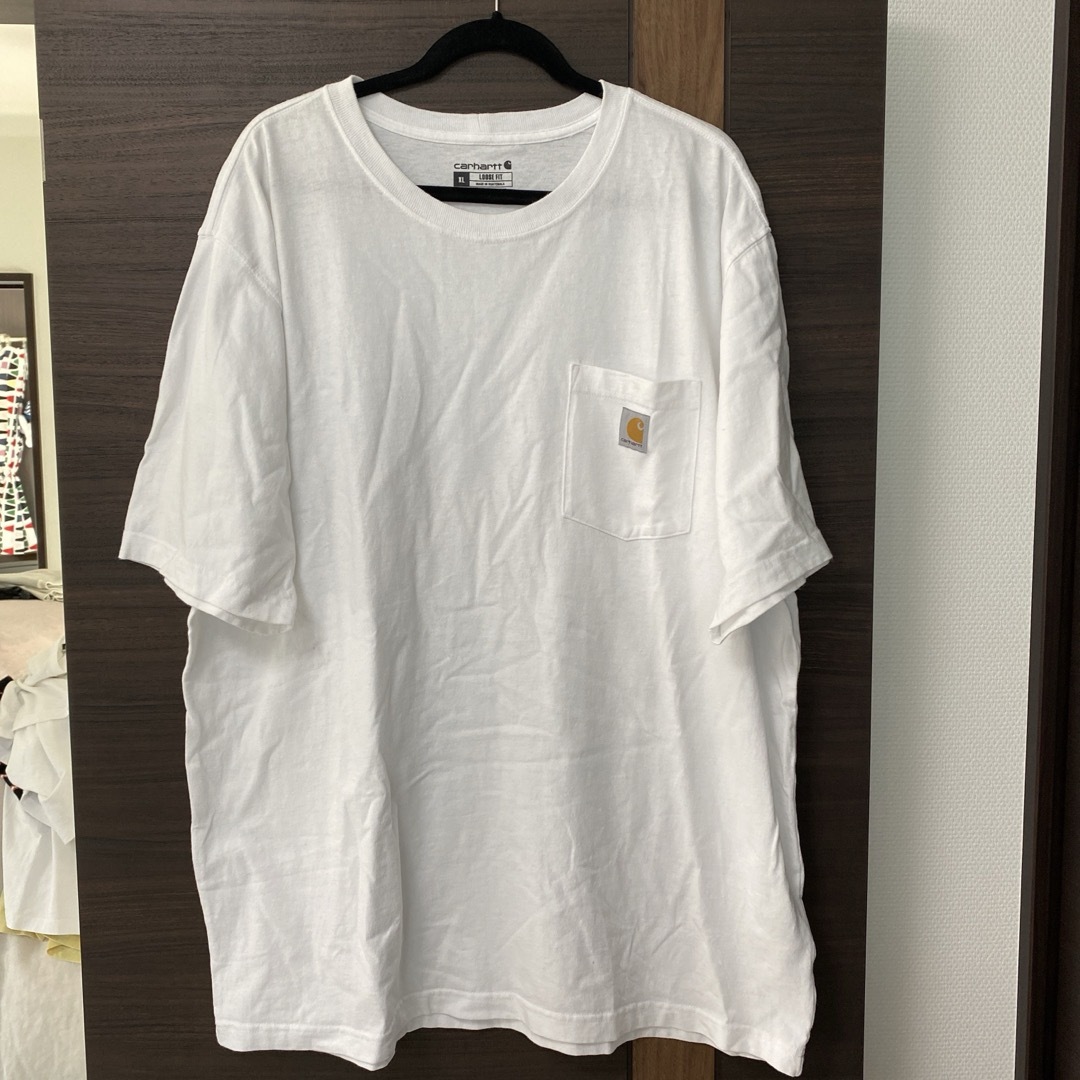 carhartt(カーハート)のカーハート　ロゴ　ポケットTシャツ　ビッグサイズ メンズのトップス(Tシャツ/カットソー(半袖/袖なし))の商品写真