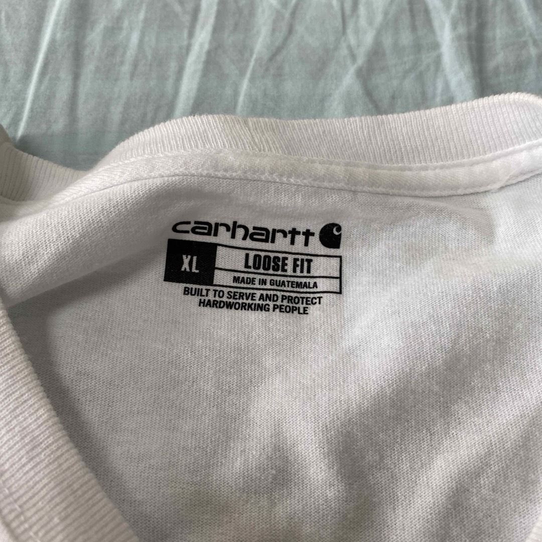 carhartt(カーハート)のカーハート　ロゴ　ポケットTシャツ　ビッグサイズ メンズのトップス(Tシャツ/カットソー(半袖/袖なし))の商品写真