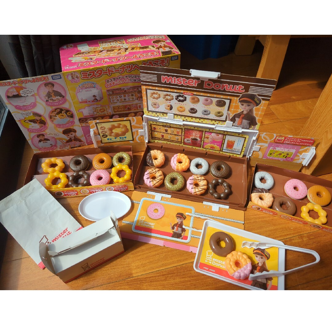 Takara Tomy(タカラトミー)のりかちゃん　ミスタードーナツへようこそ！ キッズ/ベビー/マタニティのおもちゃ(知育玩具)の商品写真