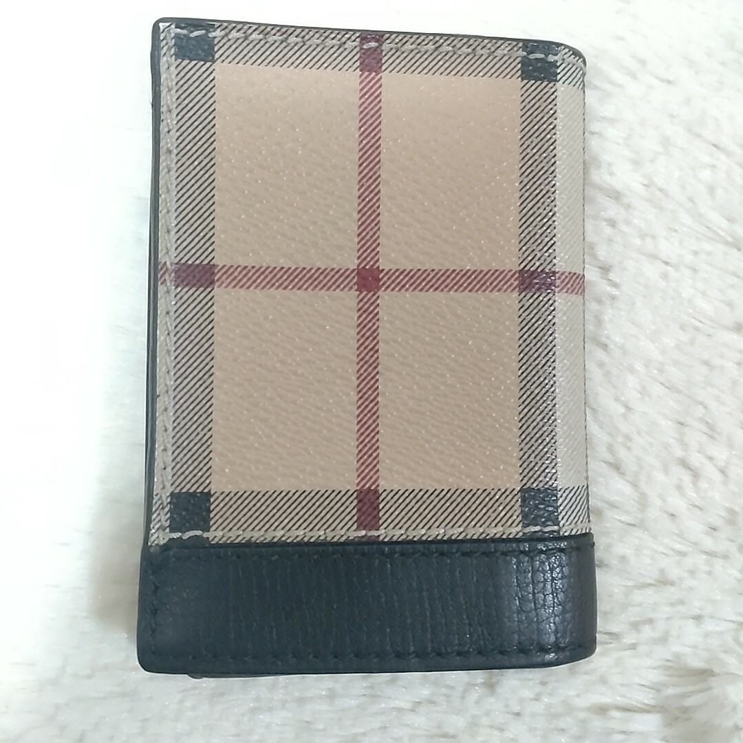 BURBERRY(バーバリー)のBURBERRY バーバリー カードケース 名刺入れ ノバチェック PVC レディースのファッション小物(名刺入れ/定期入れ)の商品写真