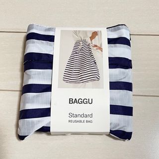 バグゥ(BAGGU)のBAGGU ボーダー  スタンダード エコバッグ(エコバッグ)