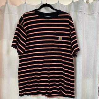 カーハート(carhartt)のカーハート　ボーダーポケットTシャツ(Tシャツ/カットソー(半袖/袖なし))