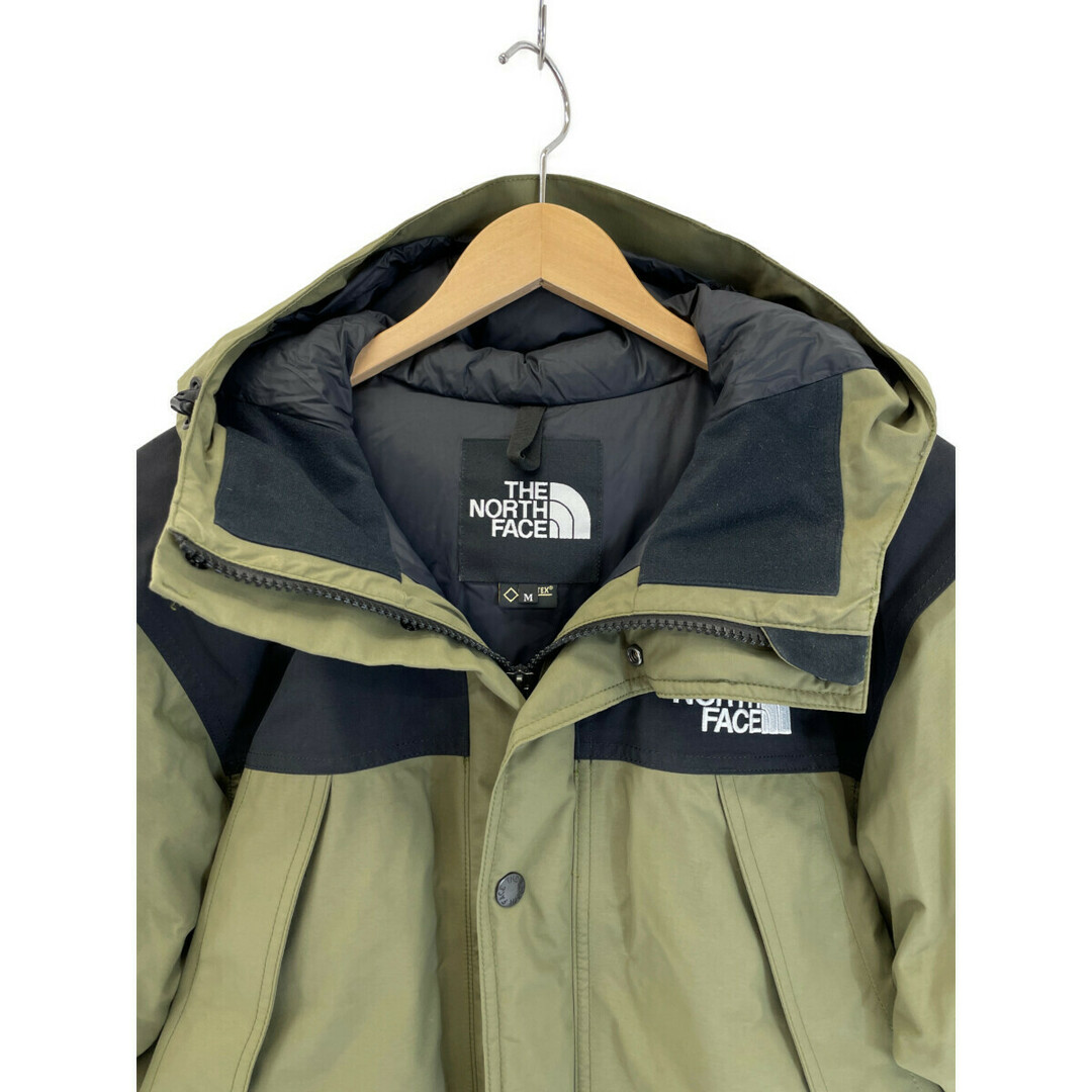 THE NORTH FACE(ザノースフェイス)のノースフェイス ND91700R GORE-TEX カーキ×ブラック マウンテンダウンパーカー M メンズのジャケット/アウター(その他)の商品写真